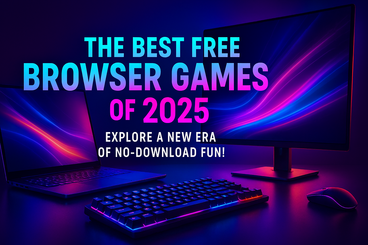 The Best Free Browser Games of 2025: Explore A New Era of No-Download Fun!